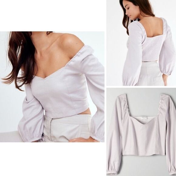 Aritzia Hadwyn Blouse White - Picture 10 of 10